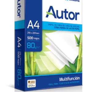 Resma A4 Autor 80g 500h